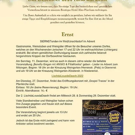 Altes Pfarrhaus 3* Ernst